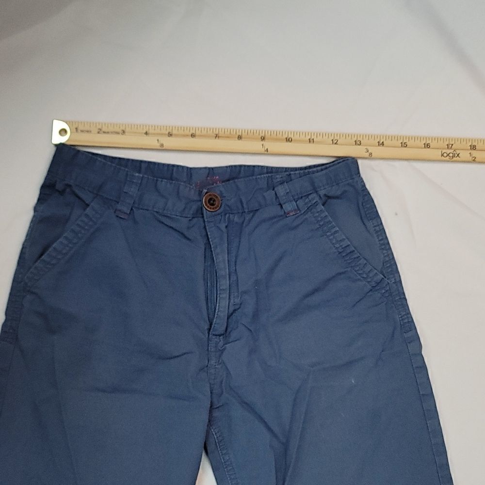 Boys Nine Threads Blue Shorts - Picture 3 of 10
